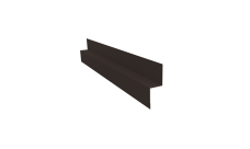 Отлив для сегментного кожуха на трубу 0,45 Drap TX RR 32 темно-коричневый (2м)