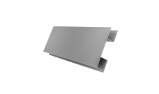 Планка H-образная стыковочная сложная 0,45 Drap TX RAL 7004 сигнальный серый (2м)