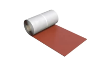 Лента для примыканий V-Flex окрашенный алюминий рулон 300х5000мм красный