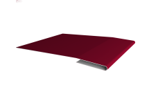 Планка начальная 0,45 PE с пленкой RAL 3003 рубиново-красный (2м)