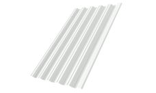 Профнастил НС35R 0,5 Satin RAL 9003 сигнальный белый