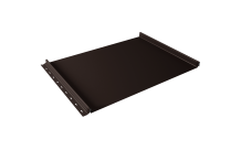 Кликфальц Grand Line 0,45 Drap TwinColor с пленкой на замках RAL 8017 шоколад