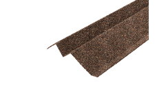 Планка карнизная малая для композитной черепицы Grand Line Barcelona new/Roman брауни (1,25м)
