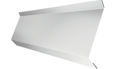 Планка примыкания в штробу 60 Grand Line 0,45 Drap ТХ RAL 7047 телегрей 4 (2м)