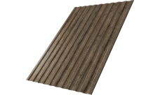 Профнастил С8A в01 Grand Line 0,45 Принт Элит Северное дерево TwinColor