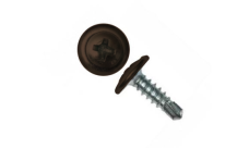 Саморез ПШС 4,2х16 (1000шт) шлиц PH2 RAL 8017