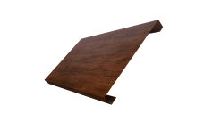 Ламель лицевая 200 забора жалюзи Texas 0,45 Print Elite Cherry Wood TwinColor