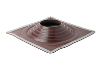 Проходной элемент (мастер флеш) прямой №9 (254-502мм) +240 силиконовый коричневый