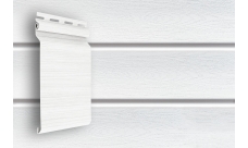 Сайдинг Natural-брус Grand Line Standart белый (3,0м)