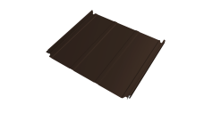 Кликфальц Double Pro Line Grand Line 0,5 Drap ТХ с пленкой на замках RAL 8017 шоколад