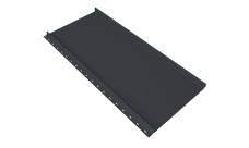 Кликфальц mini Grand Line 0,5 PurPro Matt 275 с пленкой на замках RAL 7024 мокрый асфальт