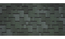 Черепица гибкая Tegola Unica Lazio verde 474 (зеленый)