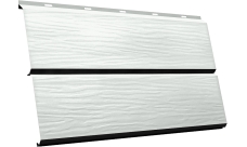 ЭкоБрус 3D 0,345 Grand Line 0,5 Satin с пленкой RAL 9003 сигнальный белый