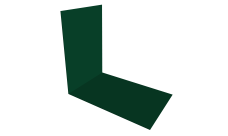 Планка снегозадержания усиливающая 0,45 Drap TR RAL 6005 зеленый мох (3м)