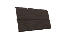 ЭкоБрус 0,345 Gofr Grand Line 0,45 Drap с пленкой RR 32 темно-коричневый