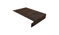 Планка околооконная сложная 300х50х18 (j-фаска) Grand Line 0,45 Print-Double Elite Antique Wood (2м)