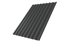 Профнастил С20R Grand Line 0,5 Satin Matt TX RAL 7016 антрацитово-серый