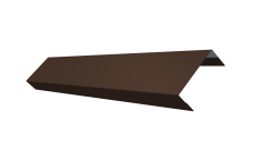 Ламель обратная 50 забора жалюзи Texas Grand Line 0,5 PurPro RAL 8017 шоколад