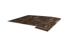 Планка начальная Grand Line 0,45 Принт Элит Королевский камень TwinColor (2м)