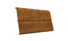 ЭкоБрус Гофр Grand Line 0,45 Принт Элит с пленкой Золотой дуб TwinColor