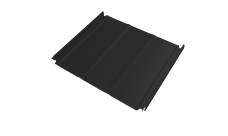 Кликфальц Double Pro Line Grand Line 0,5 Сатин матовый с пленкой на замках RAL 7016 антрацитово-серый