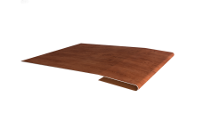 Планка начальная Grand Line 0,45 Принт Премиум Рябина насыщенная Фреш TwinColor (2м)