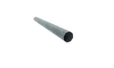 Труба круглая Optima 150 мм 1м Zn