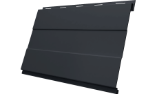 Вертикаль 0,2 prof Grand Line 0,45 PE-Double с пленкой RAL 7024 мокрый асфальт