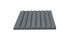 Фиброцементная панель Бетэко Линеа 1220х2440х10мм RAL 7046