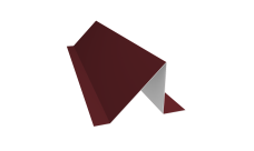 Планка снегозадержания малая Grand Line 0,45 Drap RAL 3005 красное вино (2м)