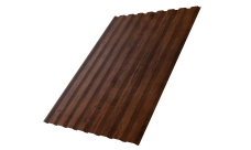 Профнастил С20A Grand Line 0,45 Print Premium Cherry Wood Fresh TwinColor