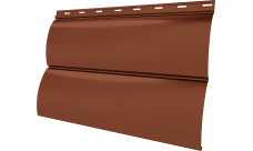 Блок-хаус новый Grand Line 0,45 Драп ТР с пленкой RAL 8004 терракота