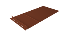 Элемент обхода Кликфальц Pro Grand Line левый 0,45 Drap RAL 8004 терракота