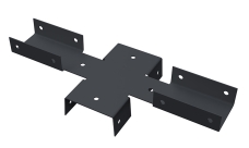 Кронштейн Х RAL 7024