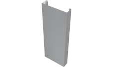 Полустолб для С8,С10 0,45 PE с пленкой RAL 7004 сигнальный серый (L1,5)