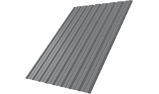 Профнастил С10B Grand Line 0,5 Сатин RAL 7004 сигнальный серый