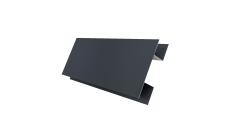 Планка H-образная Экобрус Grand Line 0,5 PurLite матовый RAL 7024 мокрый асфальт (2м)