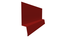 Планка начальная фальц Grand Line 0,45 PE с пленкой RAL 3011 коричнево-красный (2м)