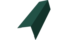 Угол внешний 30х30 Grand Line 0,45 PE lite с пленкой RAL 6005 зеленый мох (2м)