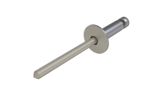 Заклёпка вытяжная Daxmer 4,8х21х14 RAL 7032 (250шт) нерж/нерж