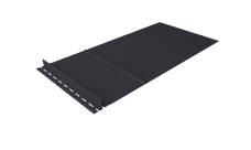 Элемент обхода Кликфальц Pro Grand Line левый 0,45 PE RAL 7024 мокрый асфальт