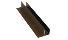 F-профиль MasterDeck 30х58,5мм анодированный бронза 3м