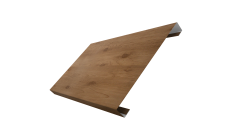 Ламель лицевая 200 забора жалюзи Texas 0,45 Print Premium Pine Wood Fresh