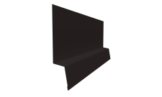 Планка начальная фальц Grand Line 0,45 Drap-double TX RAL 9005 черный (2м)