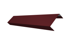 Ламель обратная 50 забора жалюзи Техас Grand Line 0,45 PE RAL 3005 красное вино