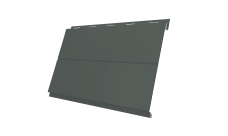 Вертикаль 0,2 line Grand Line 0,45 PE с пленкой RAL 7005 мышино-серый