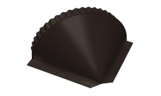 Заглушка конусная Grand Line 0,5 Satin Matt RR 32 темно-коричневый