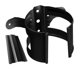 Кронштейн трубы на дерево Grand Line ПУ 90мм RAL 9005 черный