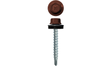 Саморез кровельный Daxmer 4,8х29 (250шт) сверло №1 RAL 8004