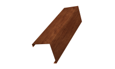 Декоративная накладка на столб универсальная 62х55 для забора жалюзи 0,45 Print Premium Rowan Wood Intense FTC (2м)